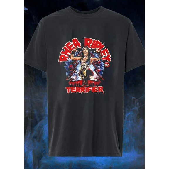 Rhea Ripley and Terrifier Christmas Holiday Unisex T-Shirt