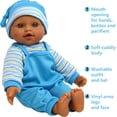 thumbnail image 3 of The New York Doll Collection 12 Sweet Hispanic Twin Dolls Play Baby Dolls - Doll Pacifier Included, 3 of 5