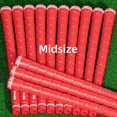 thumbnail image 1 of 13PCS Premium Rubber Golf Grips - Non-Slip Design for Enhanced Control & Durability Red Midsize, 1 of 6