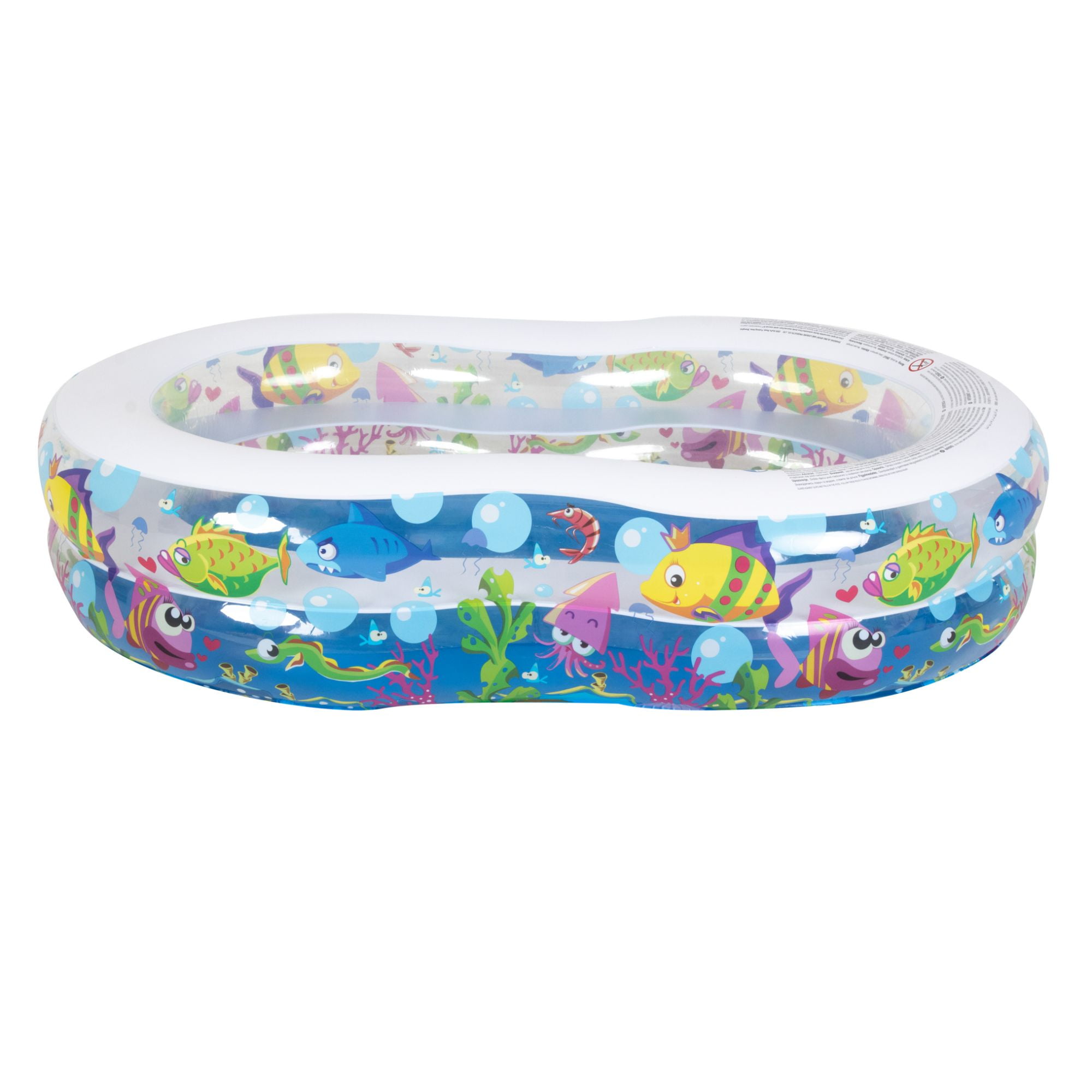 Pool Central Inflatable Sea Life Kiddie Swimming Pool - 69"