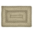 thumbnail image 2 of VHC Brands Farmhouse Cobblestone Table Placemat, Tan Grey White, Jute Blend, Rectangle, 10x15 Inches, 2 of 4