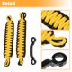 thumbnail image 4 of Correas limitadoras para puerta de coche Unique Bargains Jeep Wrangler TJ negro y amarillo, 4 of 6