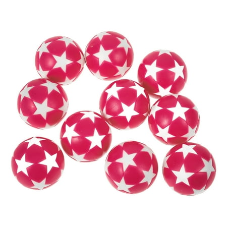FRCOLOR 10 Pcs Mini Soccer Balls Five-star Football Table Man