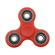 BOGO FREE! Tri Spinner FS01-R Red Fidget Focus Finger Spin Stress Hand Desk Toy