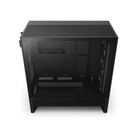 NZXT - H5 Flow RGB 2024 Compact ATX Mid-Tower Airflow Case - Black