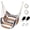 Khaki, variant on Hammock Chair Hanging Rope Swing, Max 300 Lbs Hanging Chair with Pocket & Durability Perfect for Outdoor, Home, Bedroom, Patio, Yard (Pillows NOT Included,Khaki)
