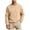 Khaki # Mens Sweatshirts, variant on Goodtrade8 Sweatshirts for Mens Big and Tall Fleece Pullover Sweatshirt Long Sleeve Casual Crew Neck Plain Warm Mens Sweatshirts