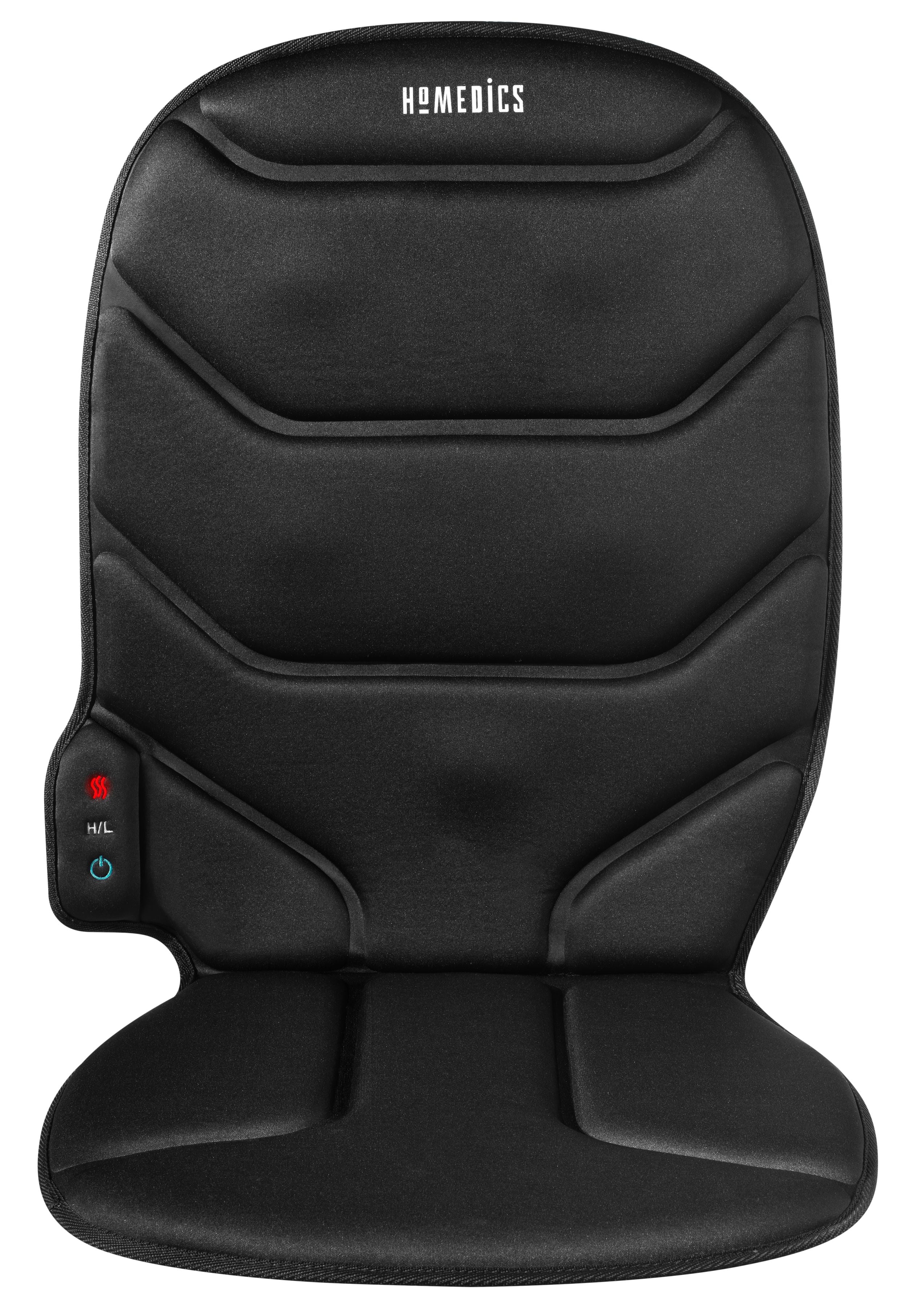HoMedics Massage Comfort Cushion with Heat, Integrated Control for Back