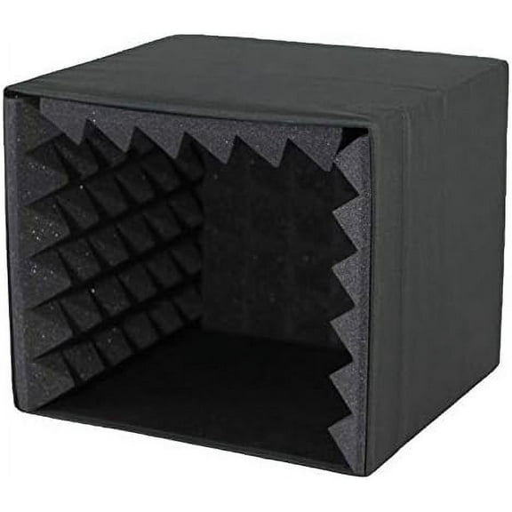 Portable Microphone Studio Voice Booth Isolation Box$$Music
