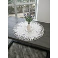thumbnail image 4 of Lavender Lilac Large Doily, Table Topper (23', 33"), 4 of 5