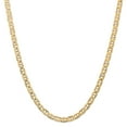 thumbnail image 1 of 14k 6.25mm Concave Anchor Chain in 14k Yellow Gold, 1 of 3