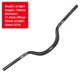 thumbnail image 1 of GEWAGE Aluminum Alloy MTB Riser Handlebar, 31.8mm Diameter, Ergonomic Design for Comfortable Grip, Extended Length for Versatile Riding Styles, Lightweight & Durable Construction, Easy Installation, 1 of 6