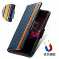 thumbnail image 2 of Case for Sony Xperia 1 III Cover Leather Wallet Folio Case Book Design Flip Magnetic Closure - Blue, 2 of 5