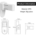 thumbnail image 2 of 2PCS Safety Door Block, Safety Lock Door Stopper, Child Safety Locks, Door Handle Lock, Door Lever Locks, for Children Petproof, 2 of 5