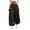 Black, variant on Women Polka Dot Baggy Harem Jogger Pants, Elastic Smocked Waist Loose Balloon Trousers, Elastic Cuffed Ankle Relaxed Fit Bottoms for Streetwear Party Holiday Daily Loungewear Black,M