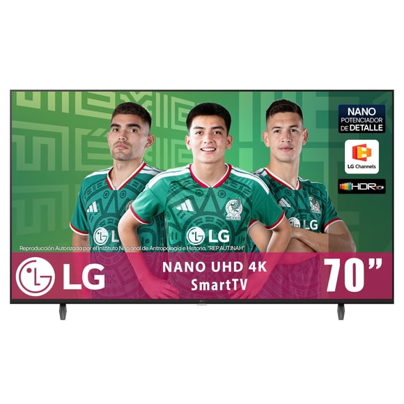 TV LG 70 Pulgadas NANO 4K UHD AI NU850 SMART TV webOS 2026