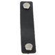 thumbnail image 4 of Tiradores de cajón de cuero PU anticolisión resistente al desgaste europeo exquisito moderno Simple manija del gabinete negro, 4 of 5