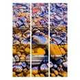 thumbnail image 2 of Tenoever, William 26x32 Gold Ornate Wood Framed with Double Matting Museum Art Print Titled - Color Mood-River Rock Collage V1, 2 of 4