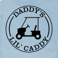 thumbnail image 3 of Inktastic Daddy's Lil Caddy Baby Burp Cloth, 3 of 3