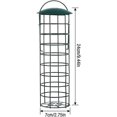 thumbnail image 2 of Outdoor Bird Feeder, Wild Bird Feeders for Fat Balls for Pellets, for Small Wild Birds Dark Green, 2 of 5