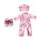 thumbnail image 2 of Pantalones cortos de muñeca Traje de Muñeca Americana de 18 Pulgadas, , Ropa para Muñecas, Accesorios para Muñecas de Bebé de 43cm , Rosado, 2 of 7