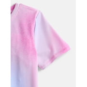 Athletic Works Girls Active Tee with Short Sleeves, Sizes 4-18 & Plus