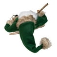 thumbnail image 5 of Kurt Adler 18.5-Inch Kringles Winter Green Santa with cane and lamp decoration, 5 of 6