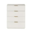 thumbnail image 5 of Better Homes & Gardens Lillian Fluted 4-Drawer Dresser, White Finish, 5 of 7
