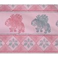 thumbnail image 4 of oneOone Cotton Flex Fabric Floral & Elephant Block Print Sewing Fabric BTY 40 Inch Wide, 4 of 4