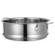 thumbnail image 3 of Cesta de vapor de múltiples canasta de acero inoxidable de acero inoxidable cocina vaporizador de bollos vapor, 3 of 5