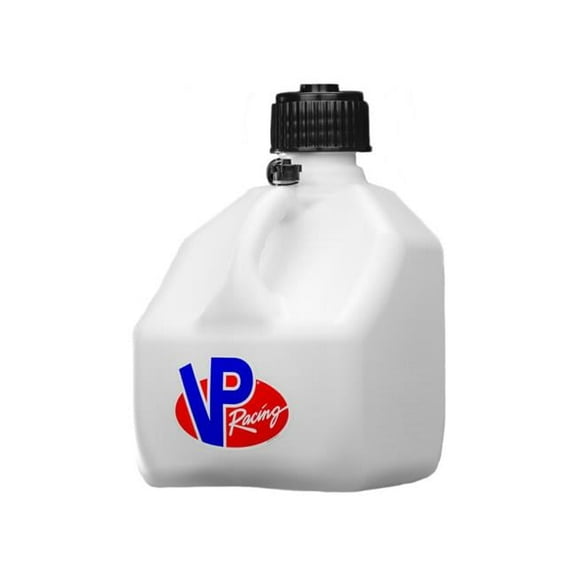 3 gal Square Motorsports Utility Jug, White