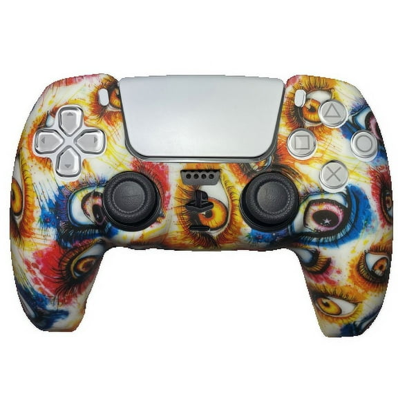 Eye See You PS5 Silicone Grip Gaming Rubber Case Cover Playstation 5 PS5 Skin