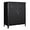 Black, variant on MIIIKO Storage Cabinet with Doors, Metal Pantry Cabinet, Tall Kitchen Storage Cupboard with 4 Shelves, Freestanding Cabinet for Laundry Room, Garage and Bathroom