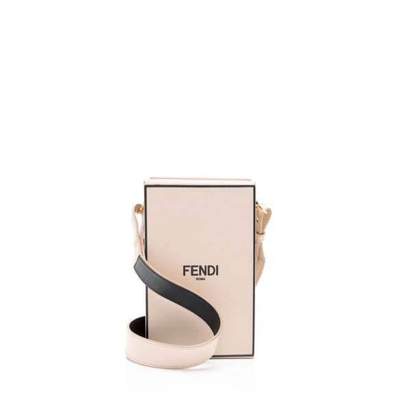 Pre-Owned Fendi Leather Vertical Box Shoulder Bag