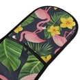 thumbnail image 4 of Yayeee Double Oven Mitt Kitchen Heat Resistant Baking 35" x7" Quilted Glove, Flamingo Pattern, 4 of 6