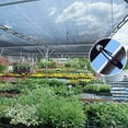 Agfabric 80 Sunblock Shade Cloth with Grommets for Garden Patio 12' X