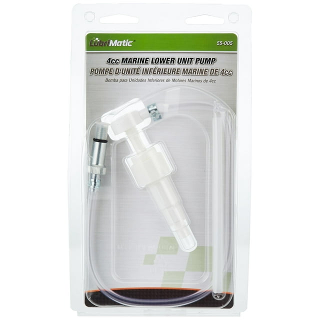 Bomba de fluido LubriMatic 55-005 con conector metálico marino de 4 cc