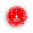 thumbnail image 1 of HBFAGFB Christmas Tree Skirt Bottom Decoration Light Floor Mat 47 Inch Rugs Party Home Decor Red One Size, 1 of 9