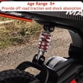 thumbnail image 5 of TROPOW 24 Volt Ride On Toys for Boys,Electric Dirt Bike for Kids - 350W Ride On Motorcycle, Ages 5+, Up to 14.29 MPH, 2-Speed Modes, Max Weight 135 Lbs, Red2#, 5 of 9