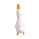thumbnail image 3 of Herramienta práctica para quitar el pelo, 2 en 1, para decoración del hogar, con bonito pato, recogedor de pelos y pinza para desagüe. blanco, 3 of 9