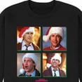 thumbnail image 3 of National Lampoon's Christmas Vacation - Clark Griswold - Men's Crew Neck Fleece Pullover, 3 of 5