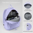 thumbnail image 4 of Mochila de gimnasio Uselike para mujer con compartimento para zapatos, 26 L, impermeable, 4 of 6