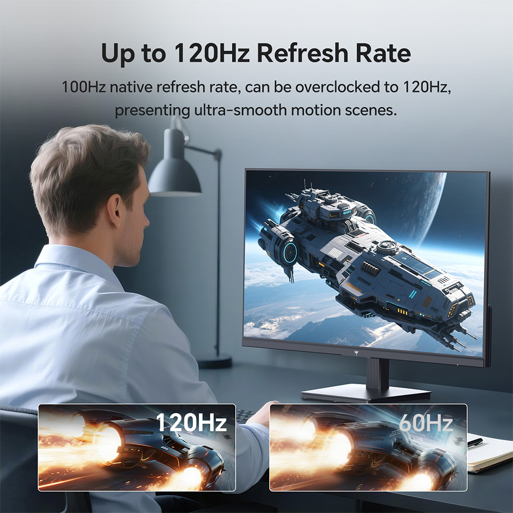 KTC 27" QHD 120Hz Gaming Monitor with IPS Panel photo 8
