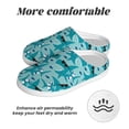 thumbnail image 6 of Easygdp Shark Wearing Sunglasses Slippers for Women Mens Winter Warm Home Slippers Plush Slip on House Slippers for Indoor Outdoor Shoes-37/38, 6 of 7