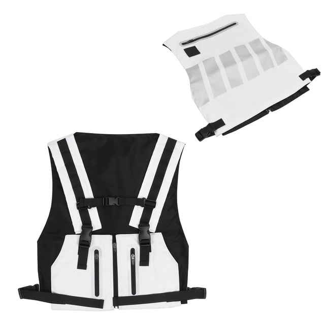 Reflective Safety Vest Cycling Safety Vest, Reflective Strip Vest Clothes Waistcoat for Courtyard Training Sports Equipment