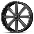 thumbnail image 2 of MSA Milled Flash 24" Wheels 42x9.5 BKT 171 Tires Polaris RZR XP 1000 / PRO XP / Ranger XP 900/1000, 2 of 4