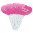 thumbnail image 1 of Zhengzhou China Heart Love Cupcake Picks Toppers - Set of 6, 1 of 1