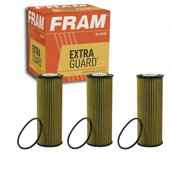 3 pc FRAM CH6848 Extra Guard Engine Oil Filters for ABP/N10G-LK1M KF18 MK31M KIT Oil Change Lubricant Filters