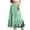 Green, variant on Skirt For Women Long Flowy Floral Maxi Skirt A Line Tiered Ruffle High Waisted Skirts Pleated Midi Skirts Vintage Patterned Print Boho Long Skirts Roupas Feminina