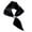 Black, variant on Abomasnow Satin Scarf for Women Classic Printing Scarf Elegant Neck Tie Hair Bandanas Scarves with Rhinestone Buckle